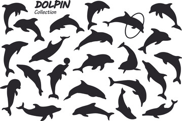 dolphin silhouettes pack