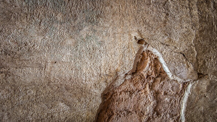wall texture broken