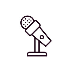 Mic Stand Icon