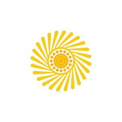 Sun Vector illustration Icon