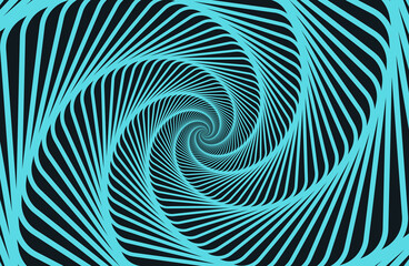 Spiral light blue abstract modern background
