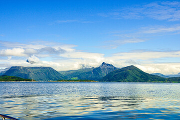 view over the fjord