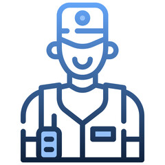 GUARD Gradient icon,linear,outline,graphic,illustration