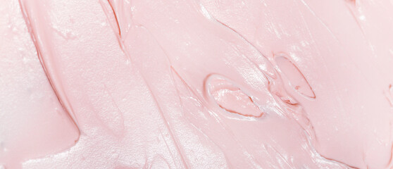 Obraz premium cream texture close up. skin care concept