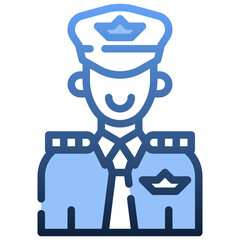 PILOT Gradient icon,linear,outline,graphic,illustration