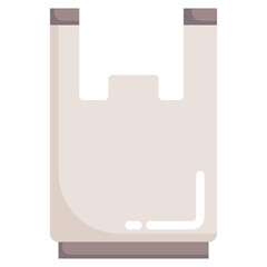 PLASTIC BAG flat icon,linear,outline,graphic,illustration