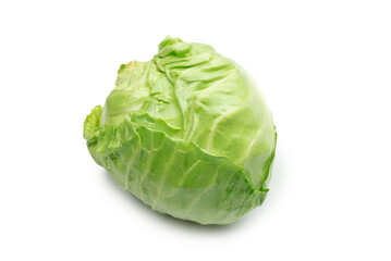 Fototapeta premium Cabbage isolated on white background.