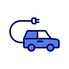 Electric Car Icon