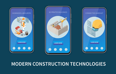 Modern Construction Technologies Background