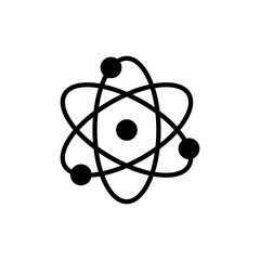 Fototapeta na wymiar Atom Icon