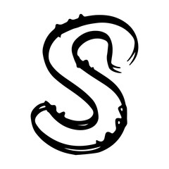 S, Capital letters, Doodle Alphabet, Letters design