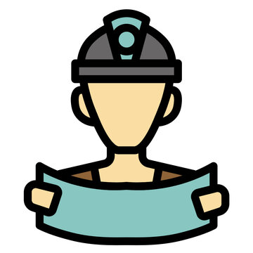 recommend clip art: Draftsman outline filled color Icon