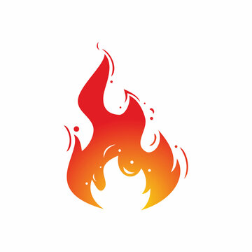 burning fire flame illustration