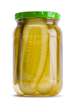 Jar of Sliced Pickles