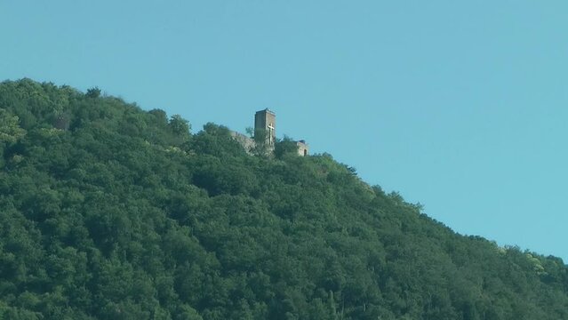 Monte Venda, ruins of the monastery of the Ulivetani (Italy)