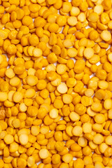 Toor Dal close-up texture Background