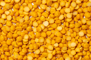 Toor Dal close-up texture Background