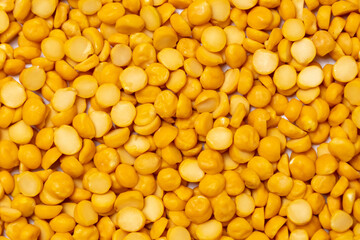 Toor Dal close-up texture Background