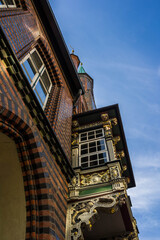 Obraz premium the city hall of lubeck