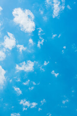blue sky with clouds.clouds in the sky for wallpaper postcard banner background