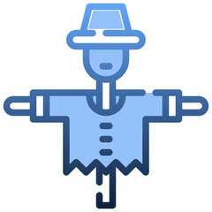 SCARECROW Gradient icon,linear,outline,graphic,illustration