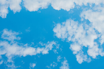 Fototapeta na wymiar blue sky with clouds.clouds in the sky for wallpaper postcard banner background