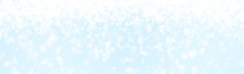 Naklejka na ściany i meble Abstract Banner Backgrounds snow on blue backgrounds , illustration wallpaper