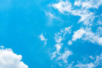Fototapeta na wymiar blue sky with clouds.clouds in the sky for wallpaper postcard banner background