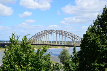 die Brücke in Nijmegen, Niederlande