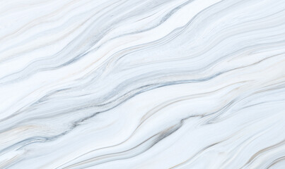 Fototapeta premium Marble rock texture blue ink pattern liquid swirl paint white dark that is Illustration background for do ceramic counter tile silver gray that is abstract waves skin wall luxurious art ideas concept.