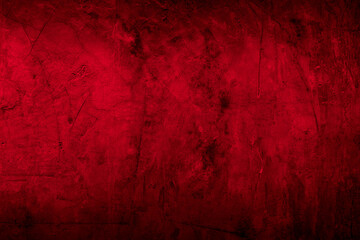 Obraz premium Old wall texture cement black red background abstract dark color design are light with white gradient background.