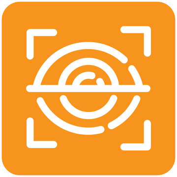 Access Retina Scan Security Icon