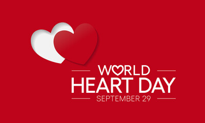 World Heart day is observed every year on September 29, to highlight the actions that individuals can take to prevent and control Cardiovascular disease (CVD). Vector illustration