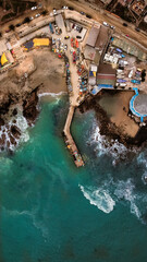Caleta pesquera de El Quisco, Chile. 🇨🇱