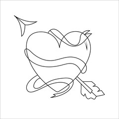 Love Coloring page for kids