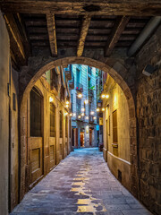 Enchanted streets of El Born, Barcelona