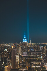 NEW YORK, NY, NYC, MANHATTAN, 911, 911 TRIBUTE IN LIGHT