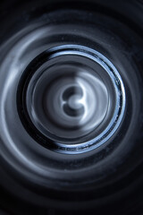 Radial element - photo of the inside of the pipe