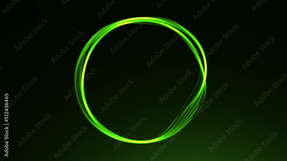 Poster ring lines pulsating on isolated background. motion. beautiful ring animation with rippling edges. a