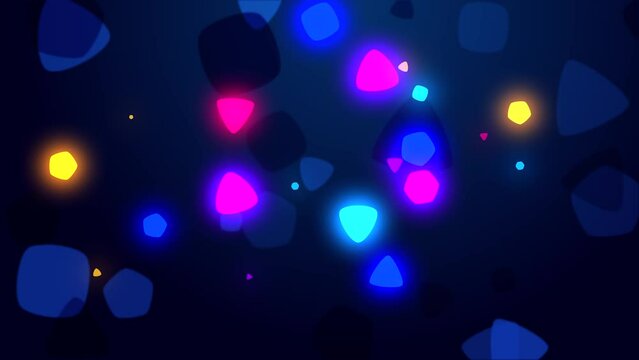 Metaverse, blockchain game app background, abstract modern colorful shapes