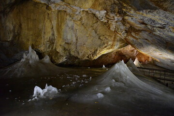 Dobsina Ice Cave, Slovak Paradise, Slovakia