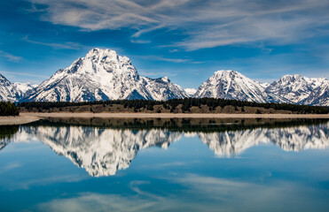 Mountain Reflection at Jackson Lake