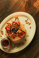 tomato soup with bread