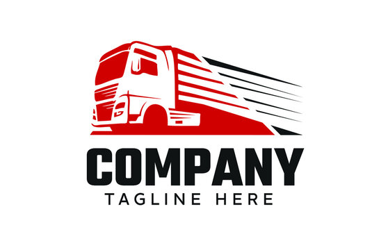 transportation truck logo  