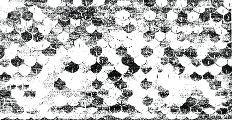 Naklejka na ściany i meble black and white background texture with scales