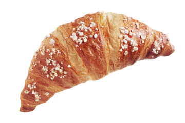 Fresh sweet croissant