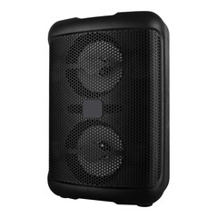 Obraz premium acoustic sound system, speakers, on a white background