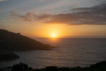 Atardecer dorado