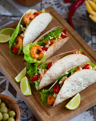 Shrimp taco
