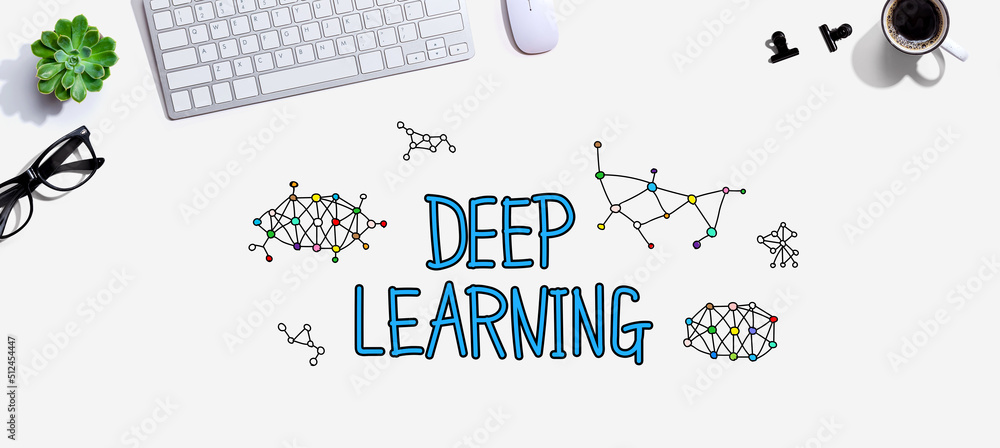Poster deep learning with a computer keyboard and a mouse